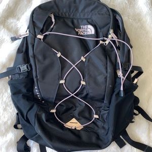 The North Face Borealis Backpack, Black & Purple